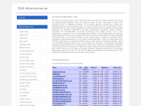 dax-aktienkurse.de Webseite Vorschau