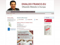 divaldofranco.eu Webseite Vorschau