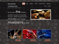 dancetime-musikservice.de Webseite Vorschau
