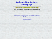 dominski.de Webseite Vorschau