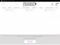 dancewearcentral.de Webseite Vorschau