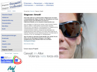 diagnose-gewalt.eu Webseite Vorschau