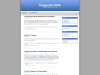 diagnose.wordpress.com Webseite Vorschau