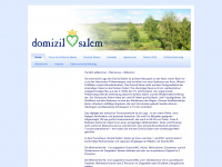 domizil-salem.de Webseite Vorschau