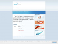 dental-ghareb.de Webseite Vorschau