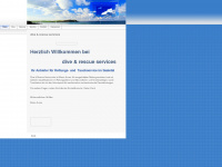 diveandrescue-services.com Webseite Vorschau