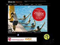 divein-sport.com Webseite Vorschau
