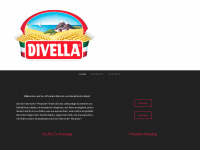divella.de Webseite Vorschau