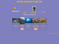 divepicture.org Webseite Vorschau