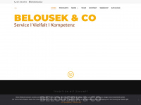 belousek.at Webseite Vorschau