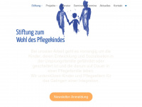 stiftung-pflegekind.de Webseite Vorschau