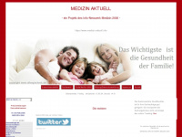 medizin-aktuell.info Webseite Vorschau