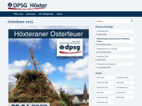 pfadfinder-hoexter.de Webseite Vorschau