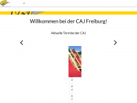 caj-freiburg.de Webseite Vorschau