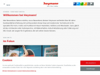heymann.net Webseite Vorschau
