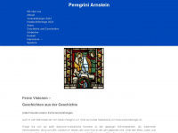 peregrini-arnstein.de Webseite Vorschau