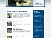 chronico.de Webseite Vorschau