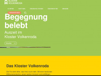 kloster-volkenroda.de Webseite Vorschau