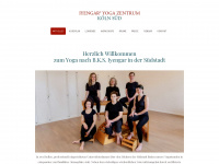 iyengar-yoga-koeln-sued.de Webseite Vorschau