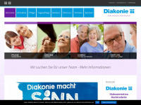 diakoniestation-mak.de Webseite Vorschau