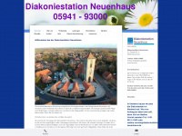diakoniestation-neuenhaus.de Webseite Vorschau