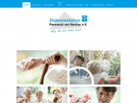 diakoniestation-remseck.de Webseite Vorschau