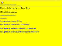 daniel-dian.de Webseite Vorschau