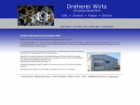 dreherei-wirtz.de Webseite Vorschau