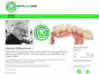 dentallabor-anger.de Webseite Vorschau