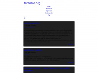 dersonic.org Webseite Vorschau