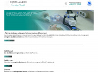dentallabor-stroehl.de Webseite Vorschau