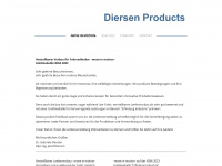 diersen-products.de Webseite Vorschau
