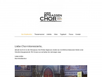 derstrassenchor.com Webseite Vorschau