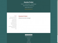 daniela-probst.net Webseite Vorschau