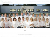 dentaltechnik-itzehoe.de Webseite Vorschau