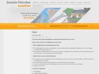 danielafleischer-immobilien.de Webseite Vorschau