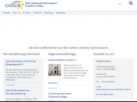 liebknecht-gymnasium.de Webseite Vorschau