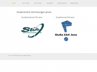 stura-jena.de Webseite Vorschau