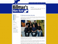 hillmansbluesband.de Webseite Vorschau