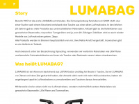 lumabag.de Webseite Vorschau