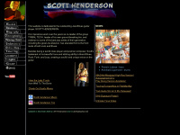 scotthenderson.net Webseite Vorschau