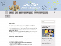 jean-puetz.net Webseite Vorschau
