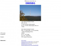 db0sbg.de Webseite Vorschau