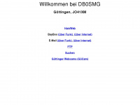 db0smg.de Webseite Vorschau