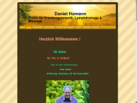 danielhomann-physiotherapie.de Webseite Vorschau