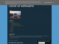 danielistweltwaerts.blogspot.com Webseite Vorschau