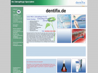 dentifx.de Webseite Vorschau
