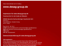 desag-group.de Webseite Vorschau