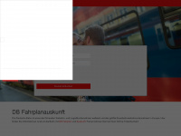 dbfahrplanauskunft.com Webseite Vorschau