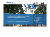 diamond-beteiligungsgmbh.de Webseite Vorschau